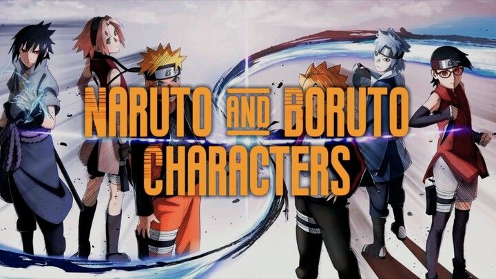 Naruto and Boruto Characters