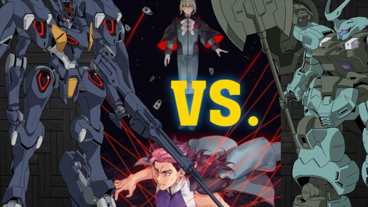 Mobile Suit Gundam: The Witch From Mercury - Elan Ceres Vs. Guel Jeturk