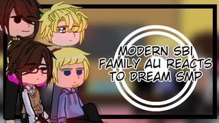 Modern SBI Family AU reacts to Dream SMP || 1/2 || Gacha Club || DSMP