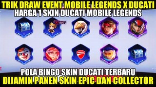 DRAW EVENT MOBILE LEGENDS X DUCATI! PANEN SKIN EPIC & COLLECTOR | HARGA 1 SKIN MLBB X DUCATI