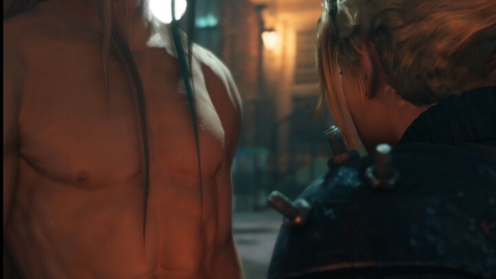 [Final Fantasy VII Remake] Sephiroth Topless Mod