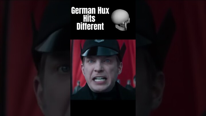 HUX Speech Hits Different In GERMAN #shorts #starwars