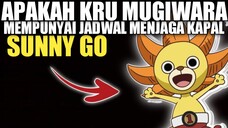 APAKAH KRU MUGIWARA MEMPUNYAI JADWAL MENJAGA KAPAL SUNNY GO!?