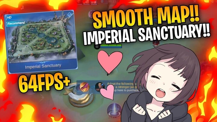 NEW CONFIG SMOOTH MAP MOBILE LEGENDS - IMPERIAL SANCTUARY 64FPS+