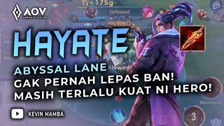 HAYATE ABYSSAL LANE BUILD FENRIR! DAPET MOMENT MUSUH AUTO RATA SEMUA! | AoV | ROV |