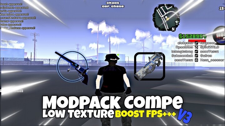 Modpack Compe Low texture V3 || GTA SAMP