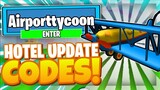 *HOTEL UPDATE* AIRPORT TYCOON CODES ALL NEW SECRET OP CODES!  Roblox Airport Tycoon