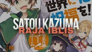 Raja iblis comedy telah bangkit, kekuatan kocak satou kazuma yang mampu menaklukan isekai😂