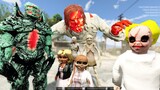 GTA 5 - Hậu thế sát thủ chiến 1 - The Gate khiến Chucky Con bóng tối đối đầu Jason con địa ngục|GHTG