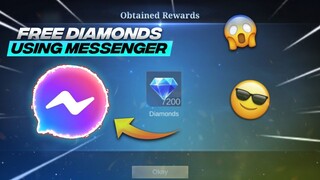 New METHOD! EARN FREE DIAMONDS USING MESSENGER || MOBILE LEGENDS BANG BANG