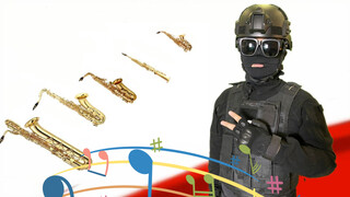 Phiên bản Saxophone của "Indi Home Army Race" cực thu hút