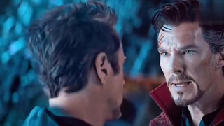 Baru pada saat-saat terakhir Iron Man mengerti mengapa Doctor Strange ingin menyelamatkan dirinya sendiri dengan Time Stone!