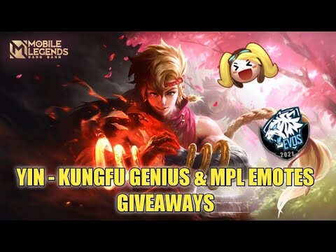 MLBB NEW HERO YIN & FREE MPL EMOTES - MLBB