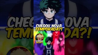 Chegou Nova Temporada de Boku no Hero? 😍🔥