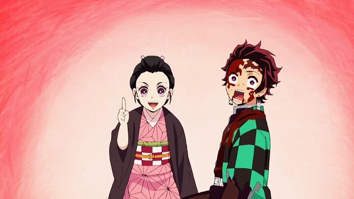 Nezuko, are you polite? She is such a good sister. Your brother is almost gone. It would shock your 