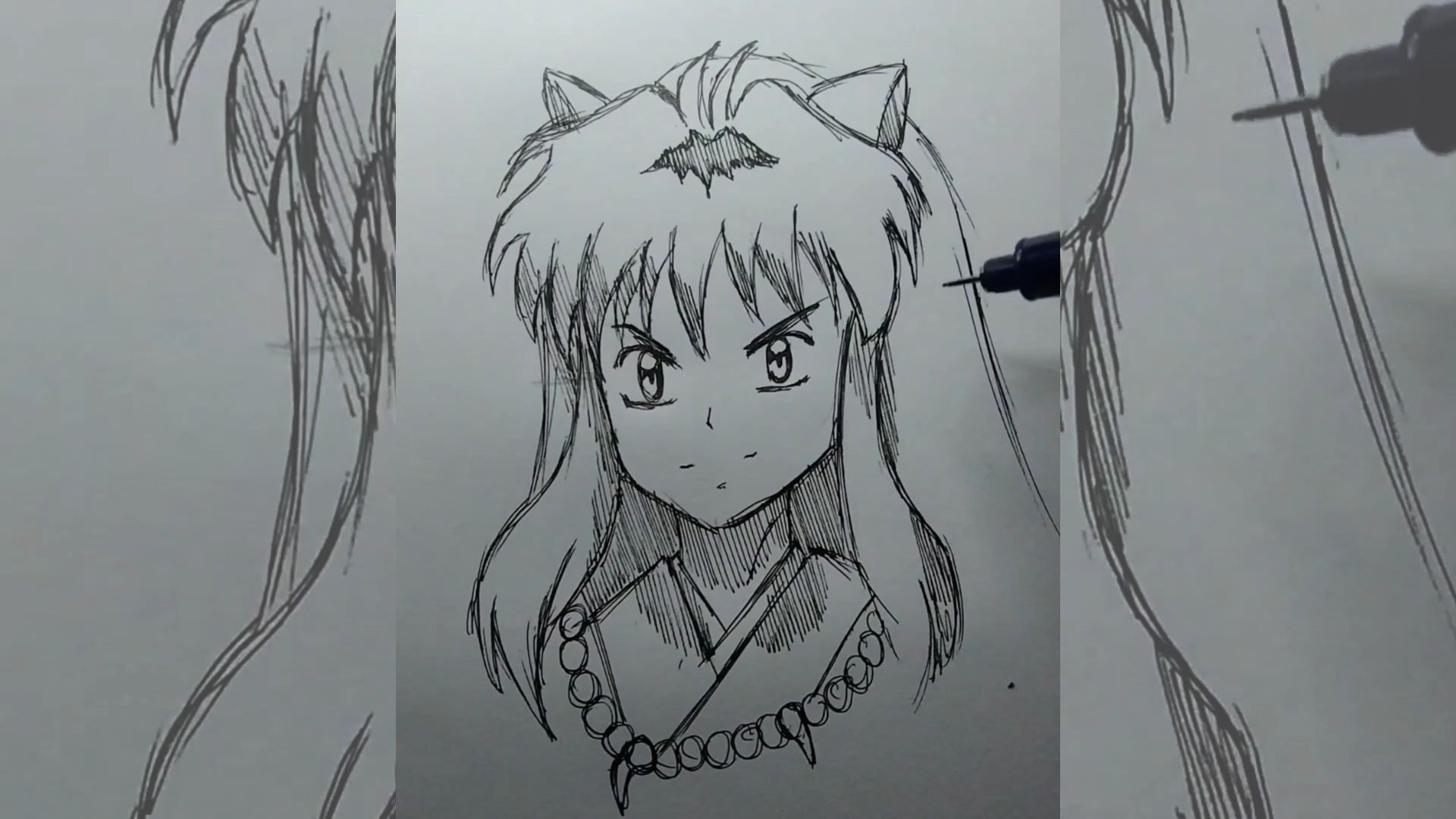 Inuyasha /Cara Paling Mudah Gambar Anime ✨ - Bilibili