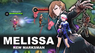 MELISSA IS HERE | MLBB | NEW MARKSMAN HERO