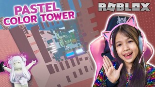 หอคอยสีพาสเทล  Pastel color Tower [ Roblox ]