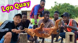 Ẩm Thực Châu Phi || Lợn Quay Nguyên Con Siêu Cay ( Whole Spicy Roast Pork )