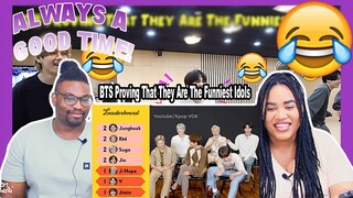 BTS Proving That They Are The Funniest Idols| REACTION