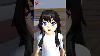 RINA’S WORLD : BERUBAH JADI CANTIK #sakuraschoolsimulator #shorts