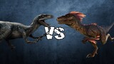 Raptor Fight: Jurassic World vs ARK | SPORE