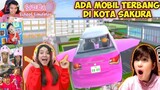 Reaksi Ani Nurhayani & Nicole Annabelle ADA MOBIL TERBANG DI KOTA SAKURA | Sakura School Simulator
