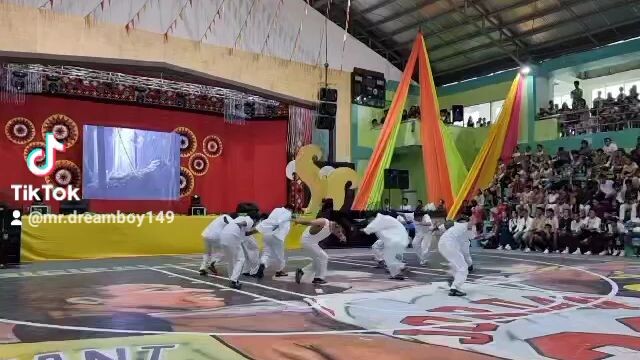 the GOM generation of miracles dance competition of cagdianao san jose dinagat island