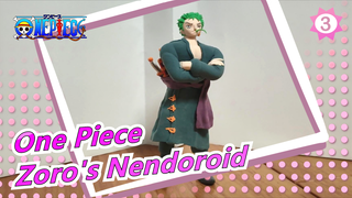 [One Piece] Zoro's Nendoroid Making_3