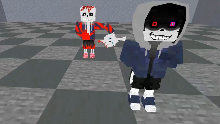 *He's back to his senses...albeit not a good thing...Undertale for Minecraft trilogy addon trailer