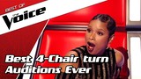 TOP 10 | BEST ALL TURN Blind Auditions in The Voice
