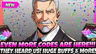 *HURRY UP! EVEN MORE INSANE GIFT CODES ARE HERE* + THE DEVS HEARD US! BIG BUFFS (Solo leveling Arise