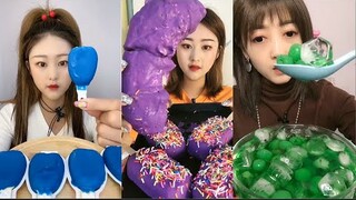 [ASMR] THÁNH ĂN ĐÁ| Ăn Đá lạnh, chocola đông lạnh đa màu sắc| Ice Eating MUKBANG SATİSFYİNG#187