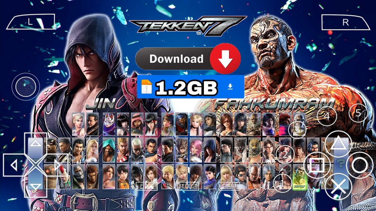 How To Download Tekken 7 Saga Mod Season 5 | [1.2Gb] Tekken 7 Ppsspp -  Bilibili