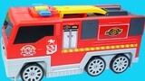 Mainan truk pemadam kebakaran besar yang dapat diubah