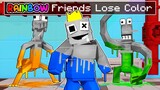 Roblox RAINBOW FRIENDS have NO COLOR in Minecraft