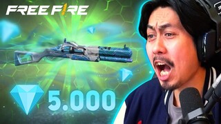 SPIN SKIN WEAPON KUALITAS 5.000 DIAMOND - FREE FIRE