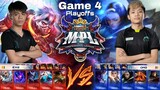 Exe vs Omega [Game 4 Bo5] | (FILIPINO) MPL-PH S7 Playoffs Day 3 | MLBB