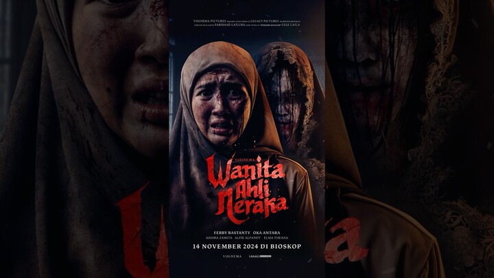 Film horror terbaru dari Visinema ‘Wanita Ahli Neraka’ tayang 14 November 2024 di bioskop! #FilmWAN