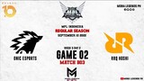 Onic Esports vs RRQ Hoshi Game 2 | MPLID S10 W5D2| ONIC VS RRQ