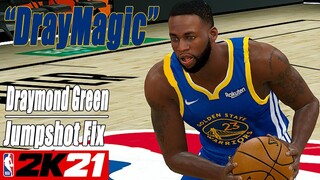 Draymond Green Jumpshot Fix NBA2K21 with Side-by-Side Comparison