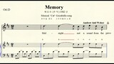 4-2 Memory 메모리  Weber 엔드류 로이드 웨버 Musical 'Cats' 캣츠 Original D major 라장조