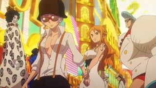 Seorang pencuri yang sedang mencuri barang milik pencuri|One Piece Movie gold