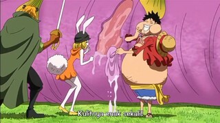 walaupun suka nonjok Luffy tapi sebenernya Nami perhatian 😁