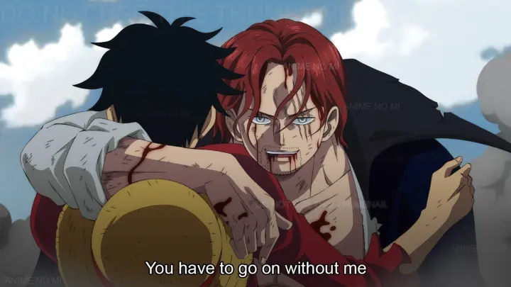 Luffy Gear 5 Save Uta Blackbeard Kneel Under Shanks New Haki Power One Piece Film Red Fan Anime Bilibili