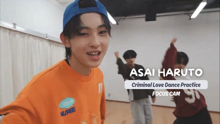 (FOCUS CAM) Criminal Love Dance Practice - Asai Haruto Oshi Cam