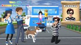 Baby Titan Selin Sepedanya Dicuri 😰 | Polisi Yuta Mio Bawa Anjing Pelacak | Sakura School Simulator