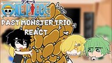 [1/?] Past monster trio react to... || One piece reaction || [RU/ENG] || cora-san