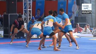 Rahul Choudhary Raid On   Kabaddi Highlights