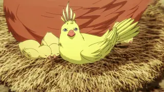 Một con chim thần có thể nhổ vàng nhưng lại sẵn sàng sống trong chuồng gà làm thú cưng cho mẹ con tộ